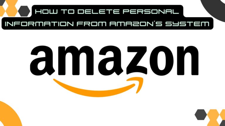 Delete all info from Amazon